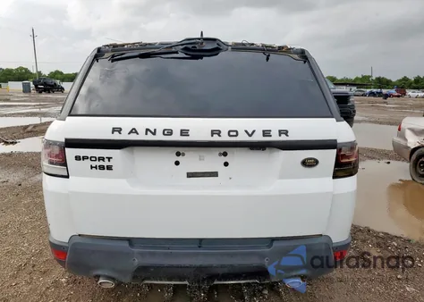 2016 Land Rover Range Rover Sport Hse из США, поврежденный, VIN SALWR2KFXGA637780